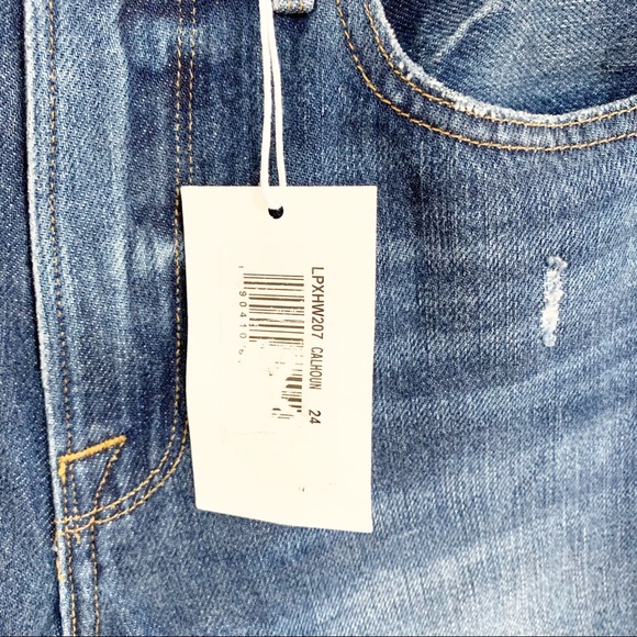 Frame Le Pixie Hollywood Straight Leg Jeans 24 - Picture 5 of 12